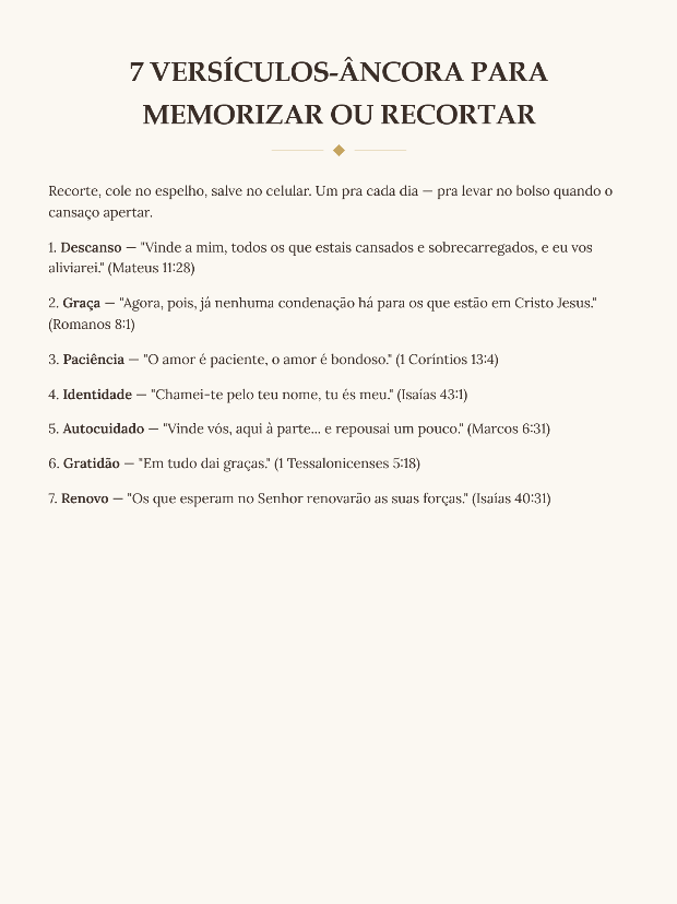 Página real dos versículos-âncora
